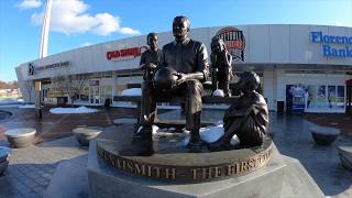 Naismith Memorial Basketball Hall of Fame Springfield Massachusetts [upl. by Inglis]