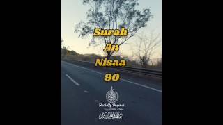 Quran tilawat of surah nisaa 90  lets understand the Quran surahannisaa [upl. by Ahsiekal]