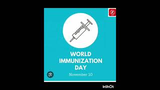 world immunization day [upl. by Ynaffyt]