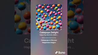 Cakepops Delight  Official Audio Made Using Suno SUGGESTED BY ROBATO [upl. by Naivatco]