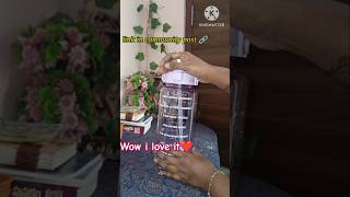 meesho🛍️ ఫైనల్లీ తీసేసుకున్న haha 🤭చాలా bagundi waterbottle telugu review shorts trending [upl. by Nivrag]