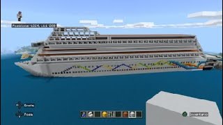 minecraft continuamo a costruire la nave da crociera ep 2 [upl. by Tasha]