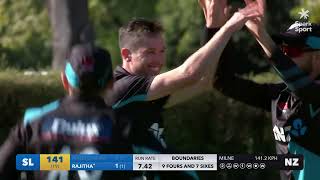 Adam Milne stars with career best  T20I 2 HIGHLIGHTS  BLACKCAPS v Sri Lanka  Dunedin [upl. by Simonetta795]