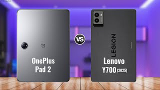 OnePlus Pad 2 vs Lenovo Legion Y700 2025  Comparison [upl. by Ultann]