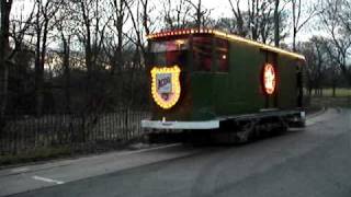 Heaton Park Tramway Illuminated Tram 752MPG [upl. by Arly]