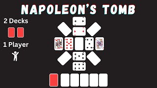 How To Play Napoleons Tomb Solitaire [upl. by Gerhardt]