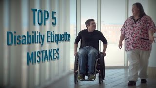 Top 5  Mistakes dealing with disabled people [upl. by Araminta762]