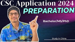 CSC Application 202425।preparation for application।BachelorsMSPhD।Find Universities amp Programs [upl. by Grant]