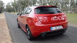 2015 Alfa Romeo Giulietta QV 0100kmh amp engine sound [upl. by Oliviero]