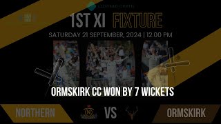 LIVE Northern CC  1st XI Vs Ormskirk CC  1st XI [upl. by Idnim]