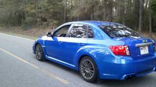 2011 Subaru wrx with straight piped exhaust [upl. by Brezin]