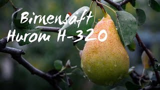 Birnensaft Hurom H 320 [upl. by Olegnaid418]