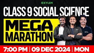 Class 9 Christmas Exam  Social Science  Mega Marathon  Xylem Class 9 [upl. by Nixon167]