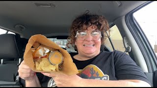 Crystal tries NEW Cantina Chicken at Taco Bell [upl. by Lemak]