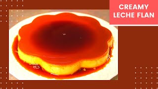 Perfect Leche Flan Recipe  How to make Creamy Leche Flan  Como Hacer un Flan The Visionary Family [upl. by Aron974]