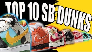 10 Most Iconic Nike SB Dunks of All Time [upl. by Derreg]