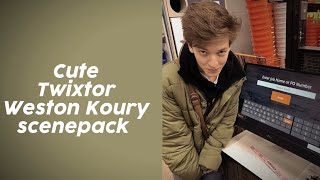 Cute Weston koury scenepack [upl. by Htebaras]