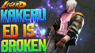 Street Fighter 6 🔥 Kakeru ED Gameplay is Broken [upl. by Auhsuj]