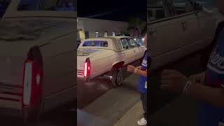 Cadillac brougham lowrider cadillacs lowrider lowriders cadillac cruising ruthless chrome [upl. by Imailiv]