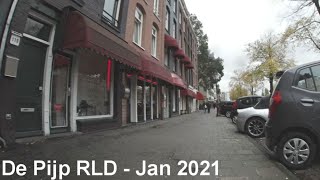 Jan 2021 Amsterdams smallest Red Light District  De Pijp  Ruysdaelkade [upl. by Eliot791]