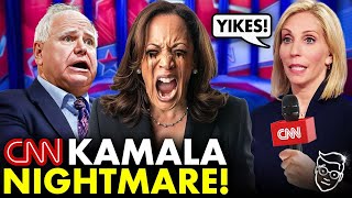 DISASTER CNN Cuts Kamalas Nightmare Interview After Unwatchable CRINGEFest  DNC DOWN in Flames🔥 [upl. by Attenor]