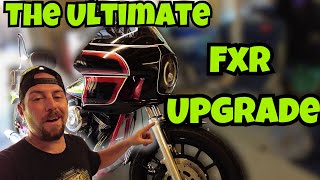 MindBlowing FXR Makeover Klockwerks Fairing Installed [upl. by Syxela]