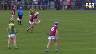 CUSHENDALL 116 v DUNLOY 212 BBC SPORT HIGHLIGHTS  2024 ANTRIM CLUB HURLING FINAL [upl. by Gianna948]