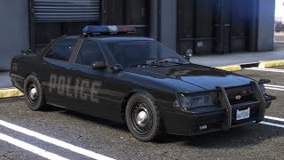 Vapid Stanier LE Cruiser Ford Crown Victoria Police  GTA V Chop Shop Update  PC [upl. by Mitch930]