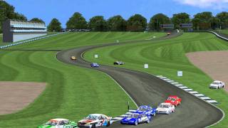 rFactor  BTCC 1993  Donington Park National [upl. by Wiltz287]