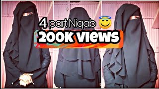 Niqab 4 part niqab style NusRat TanXin ❤ [upl. by Seda454]