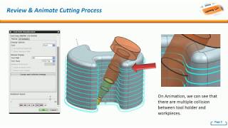 NX CAM Basic  How to Tilt Tool Automatically [upl. by Dami]