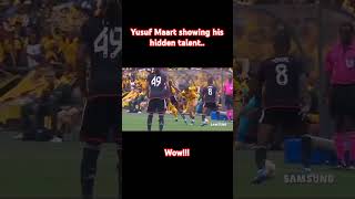 Yusuf Maart shows his hidden talents  DSTV PREMIERSHIP  KAIZER CHIEFS  Soweto Derby [upl. by Jacobson]