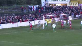 Stourbridge vs Biggleswade Town 41 FA Cup First Round Proper 201314 highlights [upl. by Hidie]