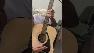 KALEIDOSCOPE WORLD BY FRANCIS M INTRO GUITAR STRUMMING [upl. by Eustis]