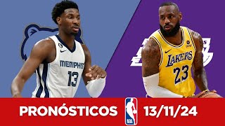 🔥PRONÓSTICOS DE LA NBA PARA HOY 13 DE NOVIEMBRE  PARLEY GRATIS🔥 [upl. by Lari756]