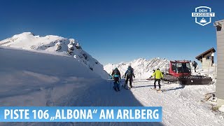 Ski Arlberg Piste 106 quotAlbonaquot [upl. by Tower]