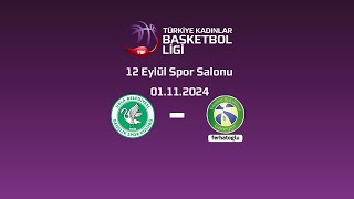 Urla Belediyesi  Ferhatoğlu Edremit Belediyesi Gürespor TKBL 8Hafta [upl. by Caro135]