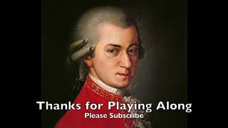 Mozart Violin Concerto No 3  3rd Mov Full Orchestra Accompaniment K 216 [upl. by Llerahs]