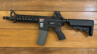 CM16 Raider Airsoft BB machine gun GampG ARMAMENT Unboxing [upl. by Esoryram]