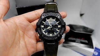 CASIO GSHOCK GSTS130BC1A3 ORIGINAL UNBOXING [upl. by Alaunnoif543]