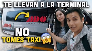 ADIOS al TRANSPORTE PÚBLICO y los TAXIS 😱 ADO CONECTA te lleva a tu autobus FÁCIL y RÁPIDO [upl. by Hathaway]