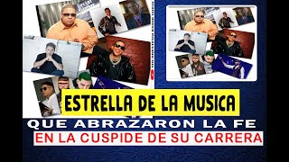 Estrellas de la música que abrazaron la fe en la cúspide de sus carreras [upl. by Llenrad]