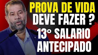 Aposentados  Saiba Como Sera Nova Prova de Vida em 2024 e Adiantamento do Decimo Terceiro [upl. by Llerroj]