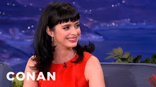 Krysten Ritter Loves Playing The B  CONAN on TBS [upl. by Eninaej]