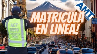 MATRICULA vehicular EN LINEA 2024 EN QUITO  ECUADOR [upl. by Aleak]