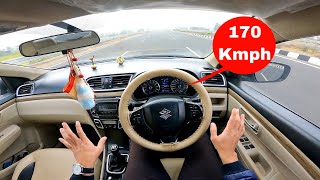 Verna Petrol तो खिलौना है इसके सामने । Ciaz at 170 kmph 🔥 and Braking Test [upl. by Haduhey]