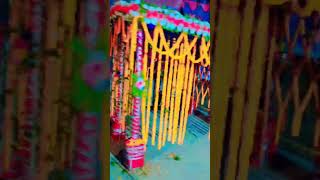 new mandap decoration ♥️😘 music song viral videocreator youtubeshorts sadii love viral [upl. by Acinoda]