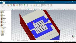 Quadrifilar Helix LOOP Antennas USING CST [upl. by Janik]