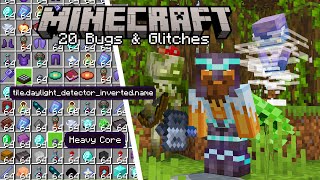 20 Minecraft 121 Glitches OP Duplication Glitch Illegals amp More MCPEPSXBOXPCSwitch [upl. by Richel654]