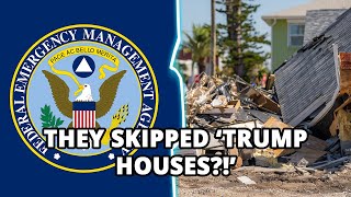 FEMA FIRES Bureaucrat Who Told Aid Workers To Skip Over Trump Houses [upl. by Arahs95]